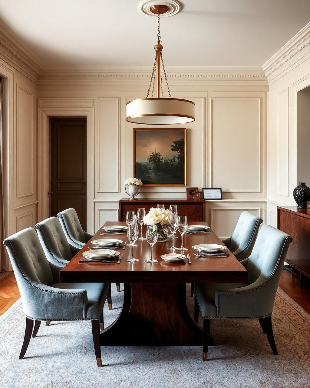 Noble Walnut Dining Table